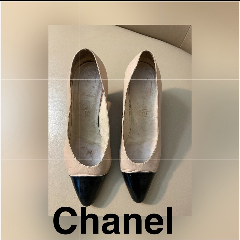 Vintage Chanel shoes size 38.5 / 8 US